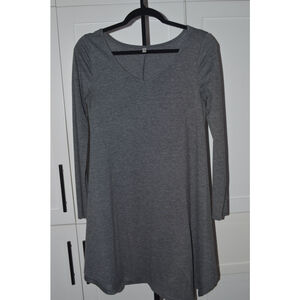Women's Unbranded Gray Tunic Shift Dress SKU246